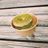 Matcha Rice Bran Donut at Nukafuku ヌカフク in Hakone