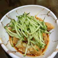 Cold served gluten  at Yau Yuen Siu Tsui in Kowloon