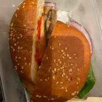 Mushroom burger   at Cafe One -  JW Marriott Seoul in Seoul