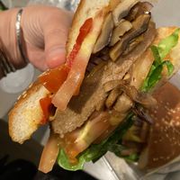 Loaded burger!  at Cafe One -  JW Marriott Seoul in Seoul