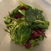 Salad comes on the side of both sandwiches   at Cafe One -  JW Marriott Seoul in Seoul