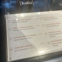Triple Almond Cookie 4,20€  at Kafei Korner Sablon in Brussels