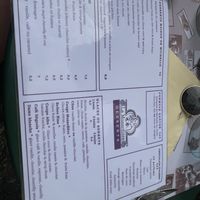 Menu  at La Musardière in Saintes