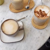 Cappuccino & Chai Latte at GuMo in Karlsruhe