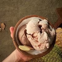 Strawberry and chocolate   at Cocomiel in Mazunte