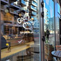 Entrance  at Godt Brød Munch Brygge in Oslo