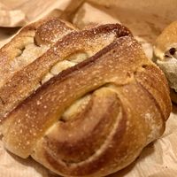 Cinnamon bun   at Godt Brød Munch Brygge in Oslo
