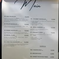 Menü at Monchi in Leipzig