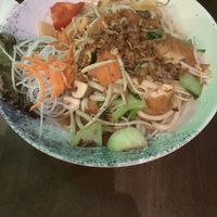 Chubby Noodles with Tofu  at Monchi in Leipzig