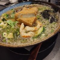 Monchi Rahmen mit Tofu, Shrimpx, veg. Ente (Nr. 19) at Monchi in Leipzig