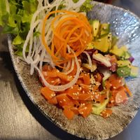 Monchi Salat mit Avocado 🥑 und LAX (Nr. 7) at Monchi in Leipzig