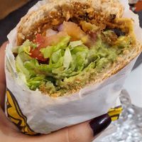 Black Bean Avocado sandwich at IAH - Which Wich - TC in Houston