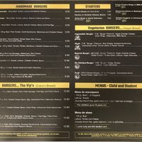 Vegan options on menu  at Hamburgueria da Villa in Sao Bras De Alportel