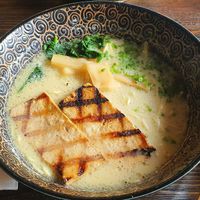 Yasai ramen (not spicy) at Okiboru in Atlanta