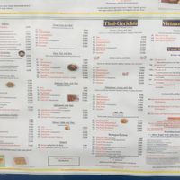 The menu  at Asia, Diner & Sushi Bar in Bad Pyrmont