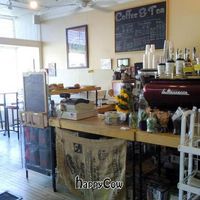 inside at David's Delicatessen in New Buffalo