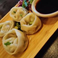 Steamed dumplings at Green Elephants Thai Vegan in Watkins Glen
