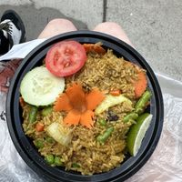 Pineapple fried rice (10/10)   at Green Elephants Thai Vegan in Watkins Glen