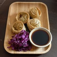 Dumplings at Green Elephants Thai Vegan in Watkins Glen