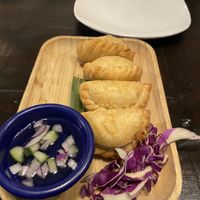 Curry puff  at Green Elephants Thai Vegan in Watkins Glen
