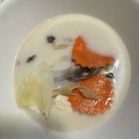 Tom Kha  at Green Elephants Thai Vegan in Watkins Glen