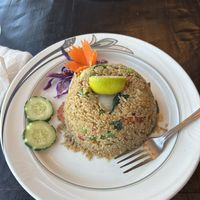 Spicy Basil Fried Rice   at Green Elephants Thai Vegan in Watkins Glen