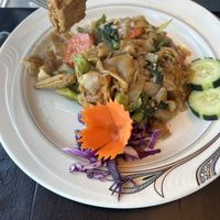 Pad See Ew  at Green Elephants Thai Vegan in Watkins Glen