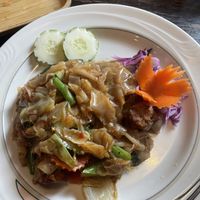 Pad see ew  at Green Elephants Thai Vegan in Watkins Glen