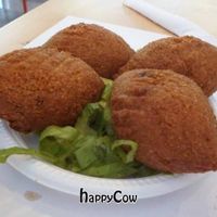 Vegetarian kibbe (sautee onions, whole chickpeas and nuts) at Kebab in Maracaibo