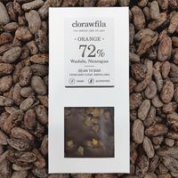 Chocolate Bean to Bar con naranja confitada ecológica at Clorawfila in Sant Cugat Del Valles