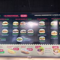 Impression of the menu. See the whole menu online!  at Vegan Brothers in Concepcion