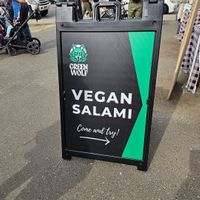 Sign at Green Wolf in Oakland