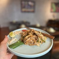 Vegan pad Thai   at La Moi Plant-Based Restaurant in Ho Chi Minh City