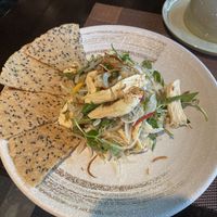 “Chicken” salad   at La Moi Plant-Based Restaurant in Ho Chi Minh City