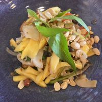 Jackfruit salad   at La Moi Plant-Based Restaurant in Ho Chi Minh City