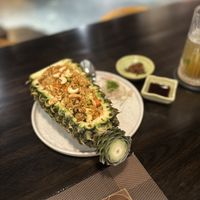 Pineapple fried ricee  at La Moi Plant-Based Restaurant in Ho Chi Minh City