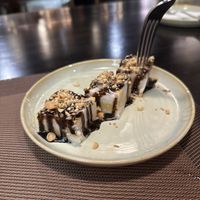 Banana ice creamm  at La Moi Plant-Based Restaurant in Ho Chi Minh City