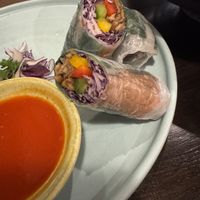 Rainbow Rolls  at La Moi Plant-Based Restaurant in Ho Chi Minh City