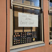 CLOSED at Greens&Beans  in Bruges