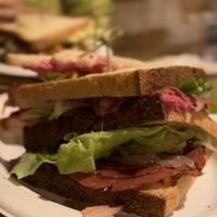 Club sandwich  #Veganuary at Radicetonda - Via Spallanzani in Milan
