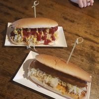 Vegan hotdogs! at Radicetonda - Via Spallanzani in Milan