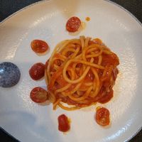 spaghetti pomodoro at Pasta Story in Chiang Mai