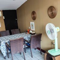 Small dining room at Green Hand Vegetarian and Vegan Food in Chiang Mai