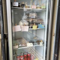Some frozen products  at Green Hand Vegetarian and Vegan Food in Chiang Mai