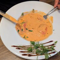 vegan ravioli at L'Osteria Italiana in York