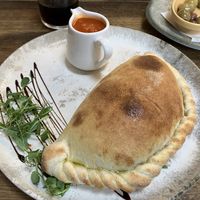 Calzone  at L'Osteria Italiana in York