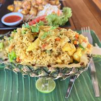 Pineapple fried rice   at Mama in Phuket