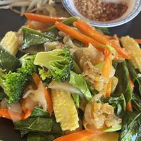 Fried noodles with veg  at Mama in Phuket