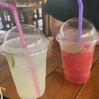 Lemon soda & watermelon+lime smoothie  at Mama in Phuket