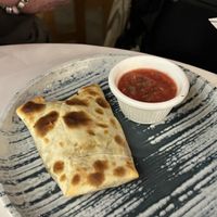 pumpkin samsa  at Chalet  in Bukhara